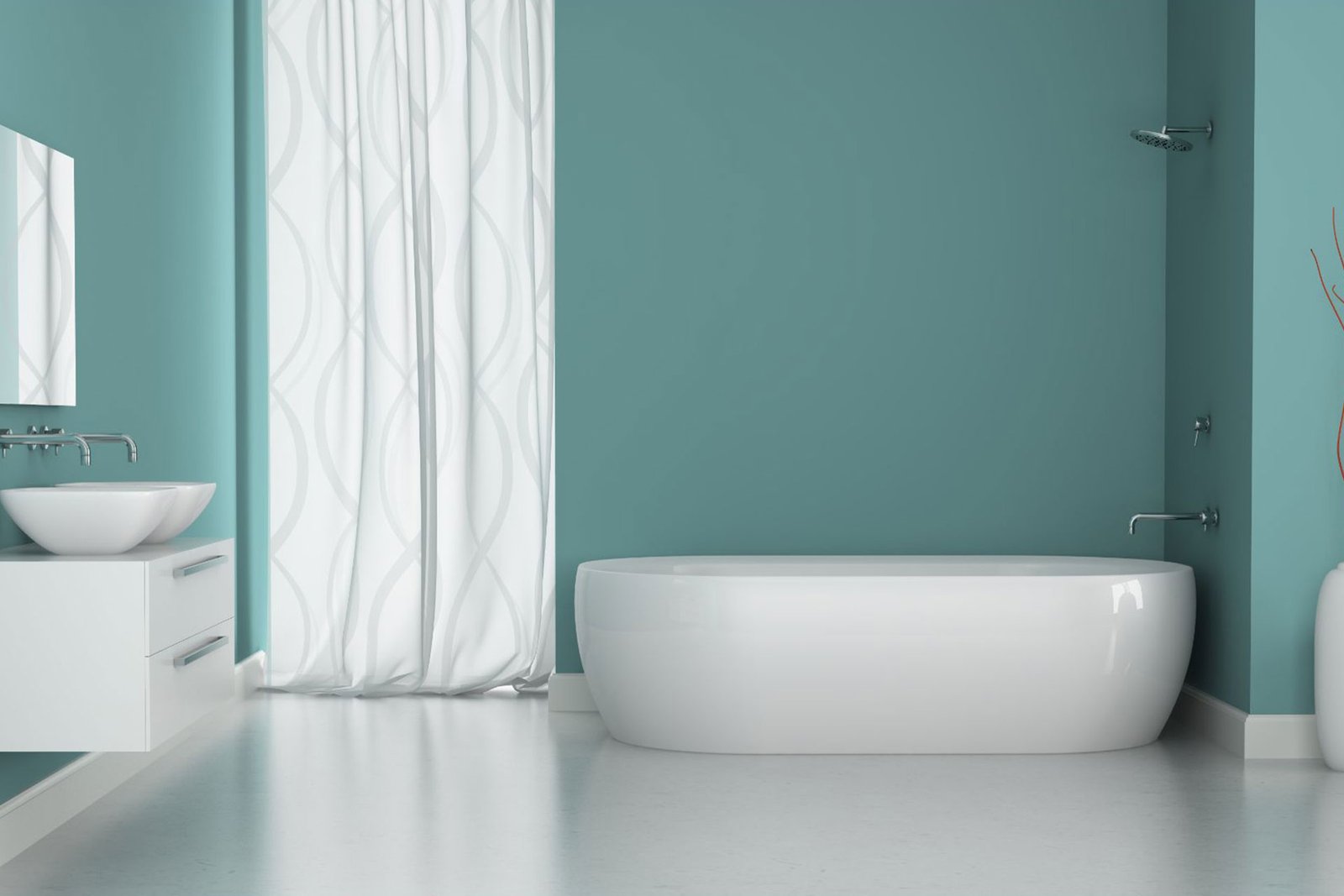 Elegant and water-resistant bathroom flooring by Grand Remodeling Center in Spring, TX