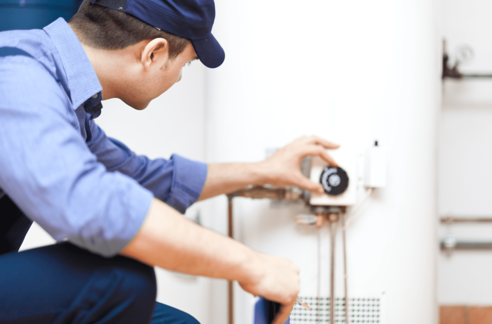Professional water heater installation services by Grand Remodeling Center in Spring, TX